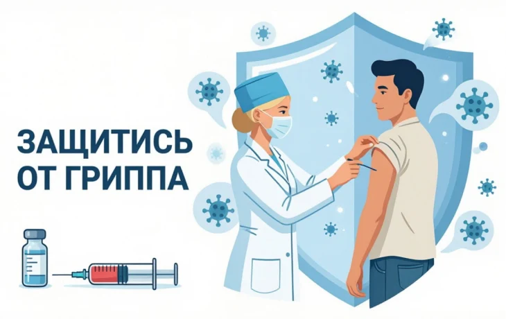 Защитись от гриппа!